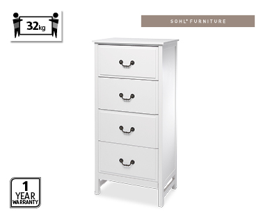 Provincial Chest of 4 Drawers
