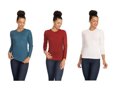 Serra Ladies' 2-Pack Long Sleeve T-Shirts