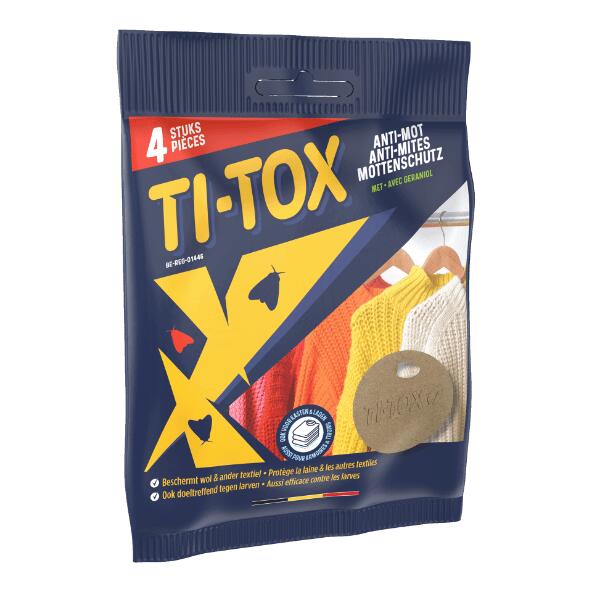 TI-TOX(R) 				Mottenschutzhänger, 4 St.
