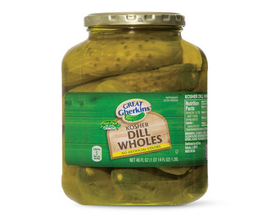 Great Gherkins Kosher Whole Dill Pickles