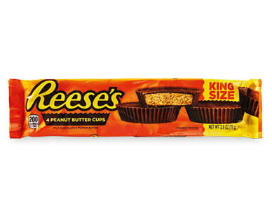 Reese's Peanut Butter Cups 4pk/79g, Butterfinger Chocolate Bar 53.8g or Baby Ruth Chocolate Bar 53.8g