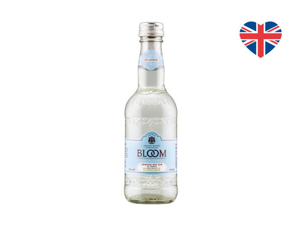 Bloom Low-Alcohol Gin & Elderflower Tonic