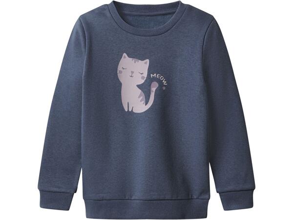 Girls' sweatshirt