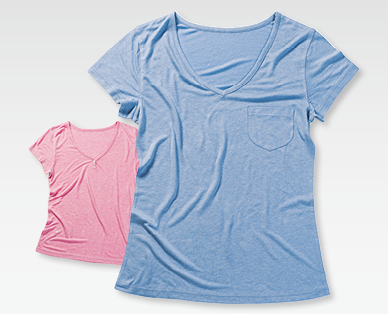 BLUE MOTION Damen-Shirt mit Leinen