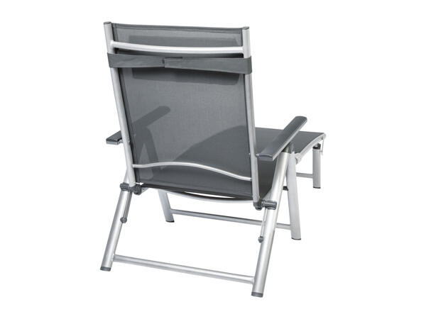 Livarno Home Aluminium Sunlounger