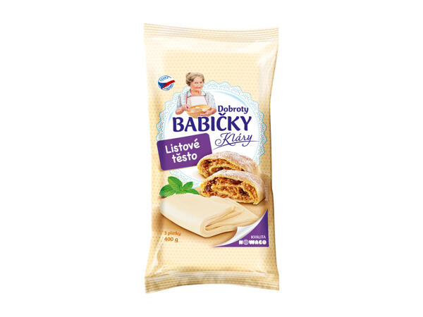 LISTOVÉ TĚSTO