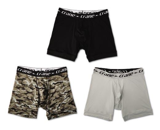 Crane 
 Men's 3-Pack Elite Boxers