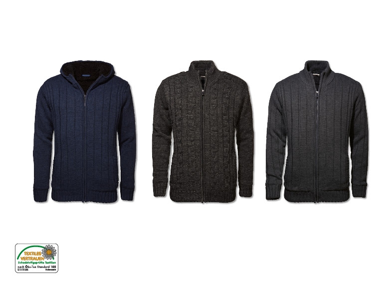 Grobstrickjacke