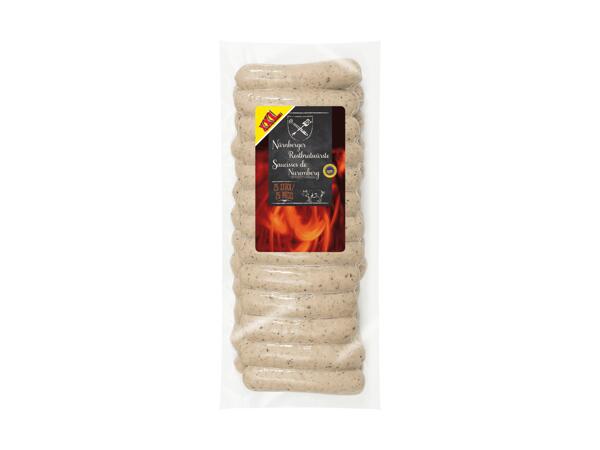 Saucisses à rôtir de Nuremberg XXL IGP