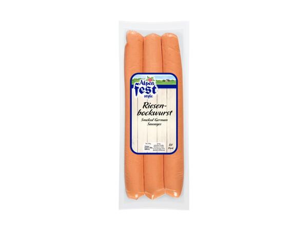 Smoked German Pork Sausages