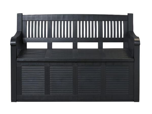 Zahradní lavice s úložným prostorem, 280 l