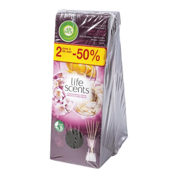 AIR WICK(R) 				Bâtonnets parfumés, pack de 2