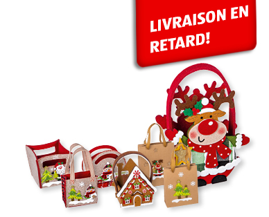 Corbeilles/Sacs cadeau pour Noël MY LIVING STYLE