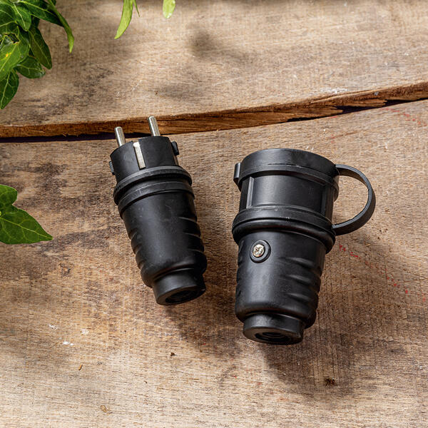Stecker / Kupplung 2er-Set