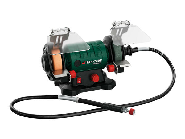 Parkside Double Bench Grinder with Flexible Drive Shaft