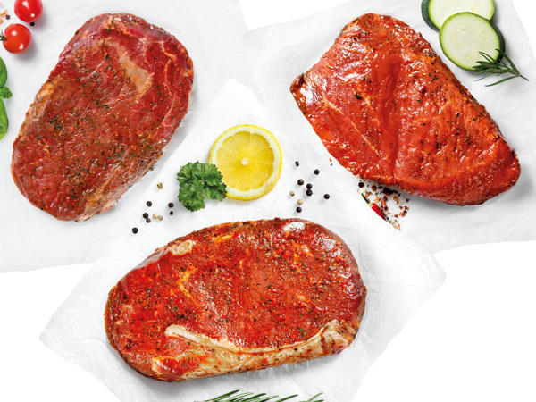 EIN GUTES STÜCK HEIMAT Österreichisches Bio-Rib-Eye-, Bio-Rump- oder Bio-Hüftsteak