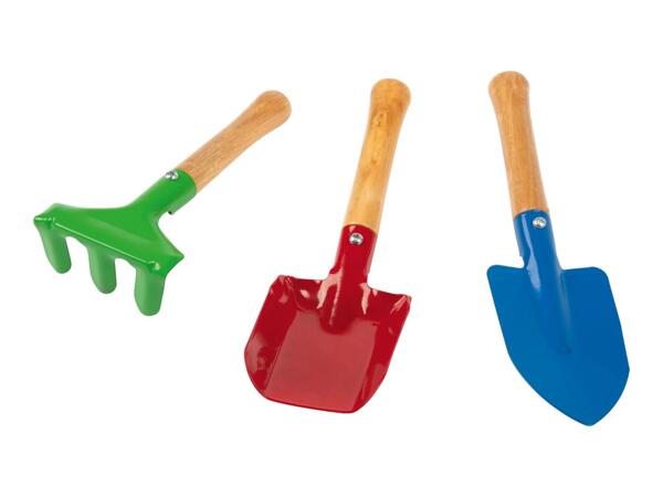 Playtive Kids' Garden Hand Tools - 3 Piece Set