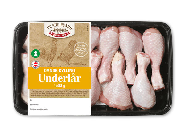 Danske kyllingeunderlår
