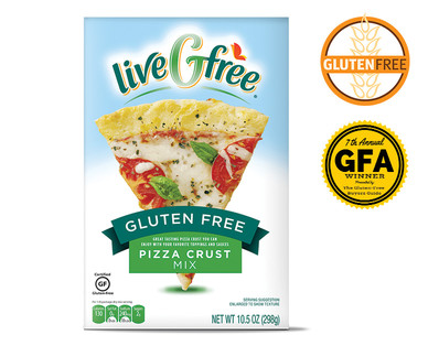 liveGfree Gluten Free Pizza Crust Mix