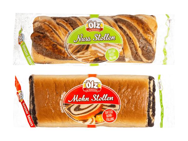 Nuss oder Mohn Stollen