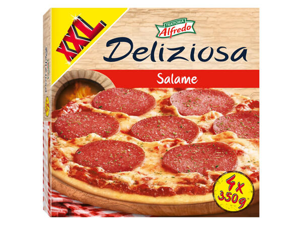 Pizza cuite sur pierre