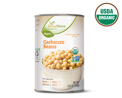 SimplyNature Organic Garbanzo Beans