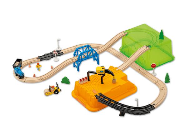 Holz Eisenbahnset "Box"