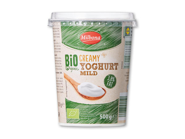 Økologisk yoghurt