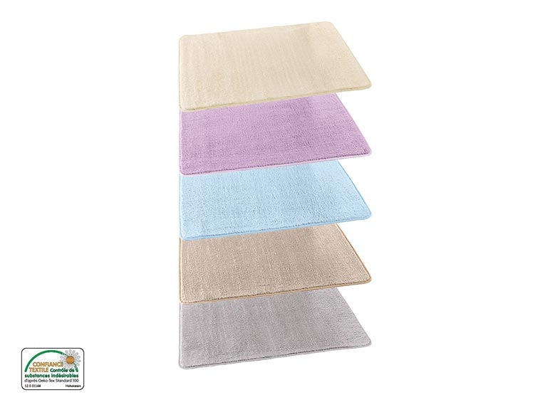 Tapis de bain en microfibre