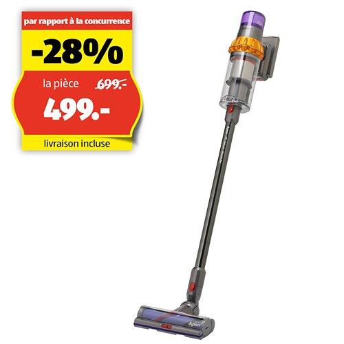 DYSON Aspirateur à main à batterie V15, jaune/nickel