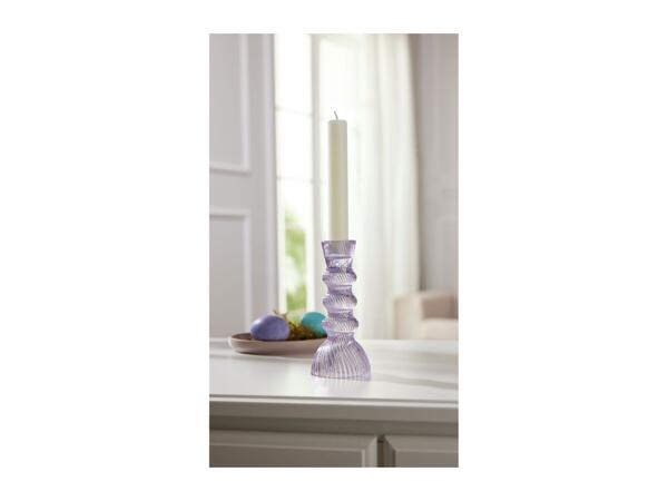 Livarno Home Candle Holder - Purple