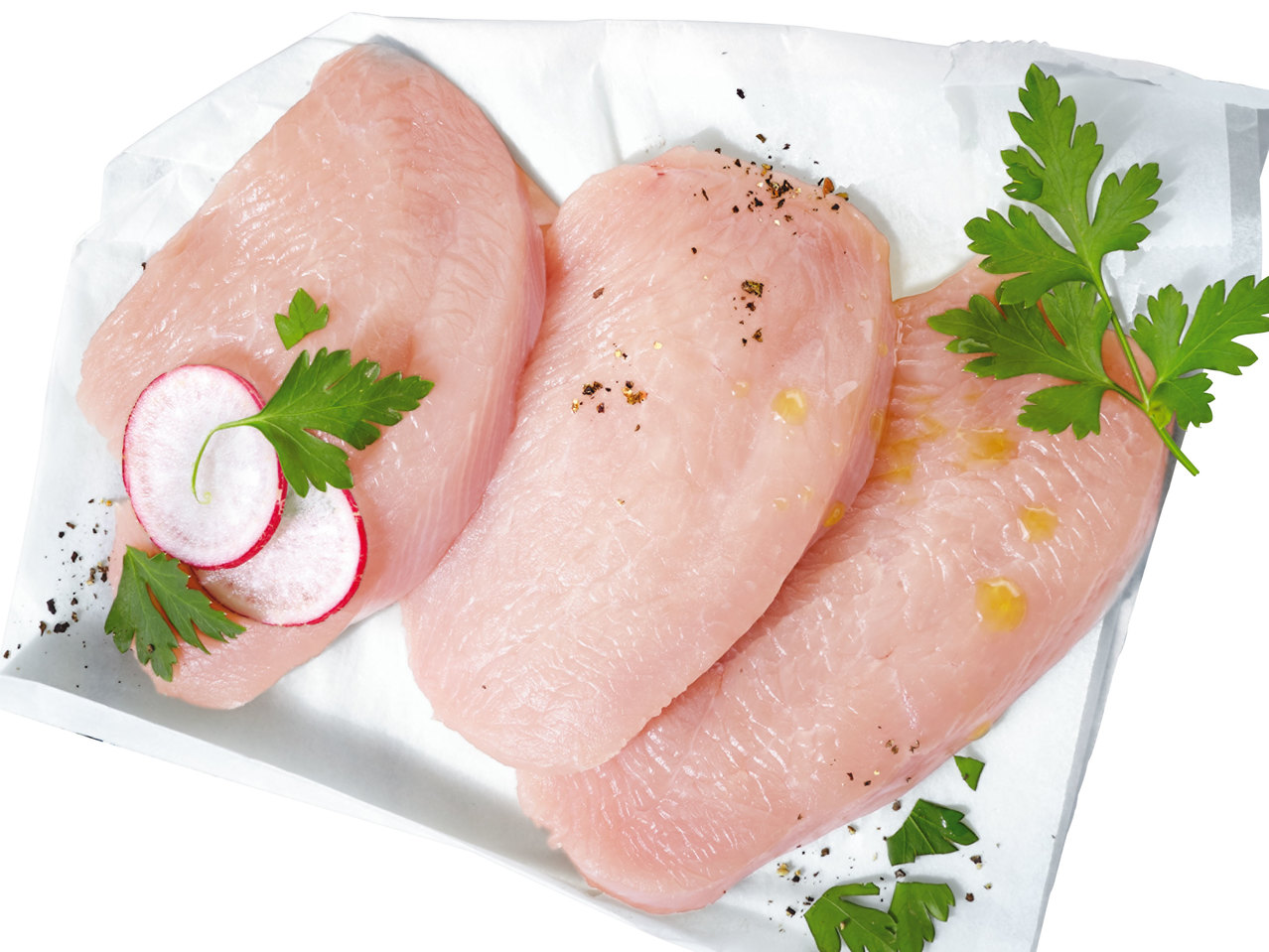 GEFLÜGELHOF Frische Putenbrustschnitzel