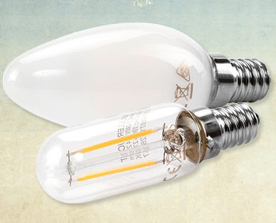 Ampoules LED en verre en forme de goutte/bougie/tube MÜLLER LICHT