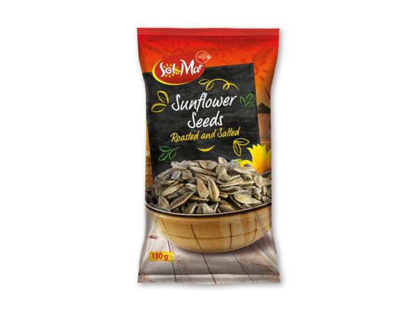 Store solsikkekerner i skal