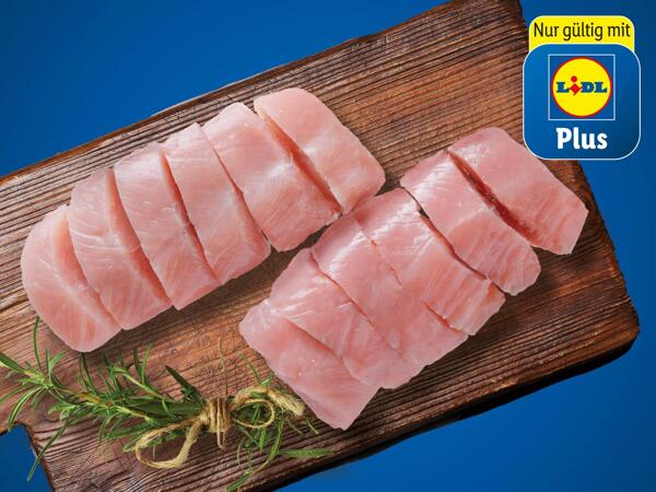 Frische Puten Mini-Steaks