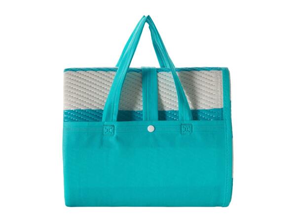 Crivit Beach Mat - Blue/White