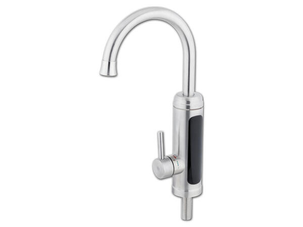 Easymaxx Elektrische Edelstahl-Armatur