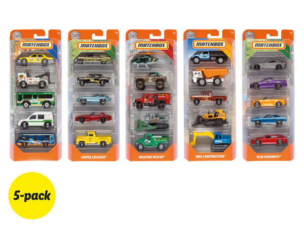Leksaksbilar, 5-pack