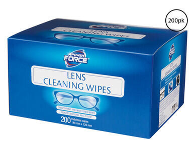 Lens Cleaning Wipes 200pk