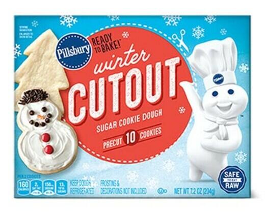 Pillsbury 
 Snowman Sugar Cookie Dough