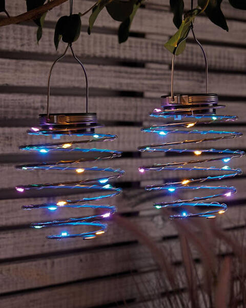 Solar Large Spiral Light