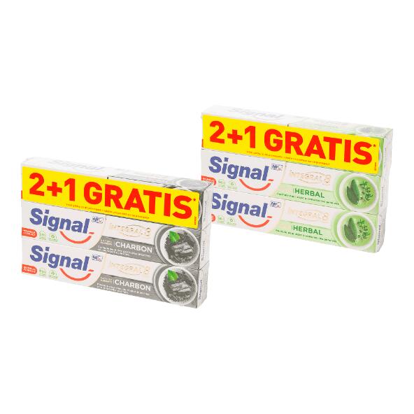 SIGNAL(R) 				Dentifrice, 3 pcs