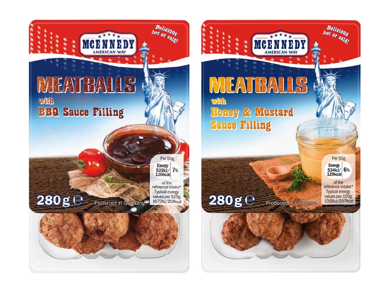 MCENNEDY Fleischbällchen gefüllt