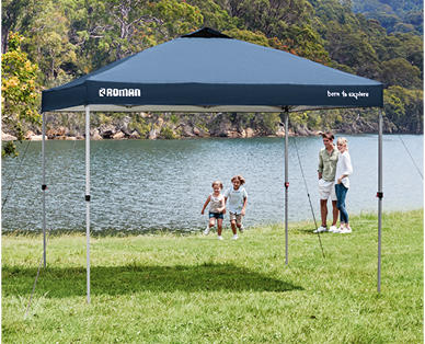 Central Locking Gazebo 3m