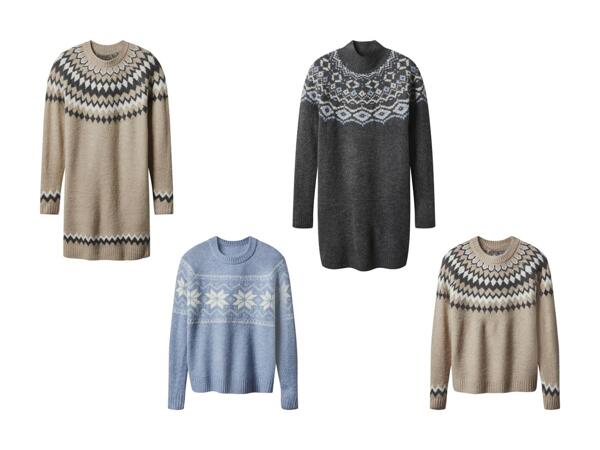 ESMARA(R) Grovstrikket sweater eller kjole