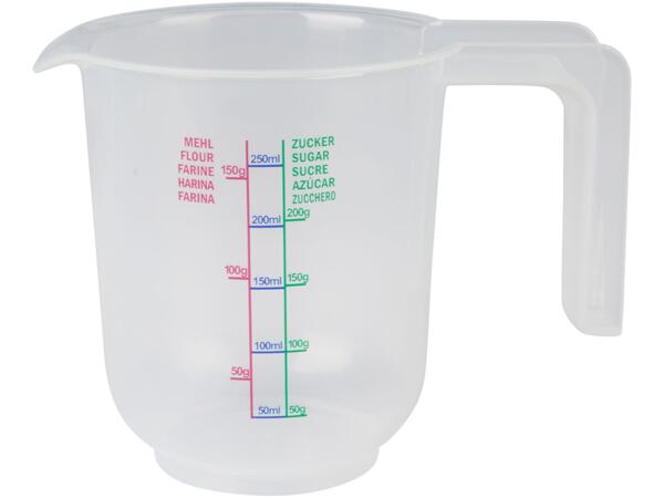 Food Storage Containers Or Measuring Jug Set, 3 Pieces