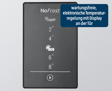 NORDFROST Kühl-/ Gefrierkombination
