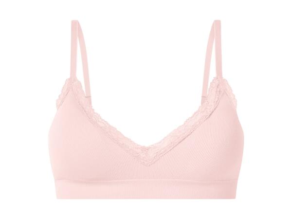 Ladies' Ribbed Bralette / Thongs