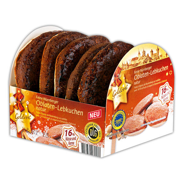 Feine Nürnberger Oblaten-Lebkuchen