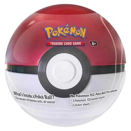 Pokémon Pokeball Tin with Trading Cards - Assorted Varieties